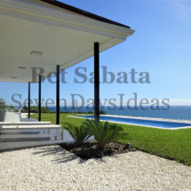 piscina casa blau mar blaumar